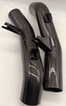 GTR35 3inch Carbon Fiber Intake Pipe Pair With K&N Filter