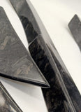 GTR35 Bumper Canards 4pc Forge Carbon Set For Top Secret Bumper