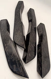 GTR35 Bumper Canards 4pc Forge Carbon Set For Top Secret Bumper
