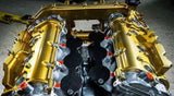 GTR35 Nissan Engine Valve Cover 2 Piece Set (Prismatic Powder Coated)